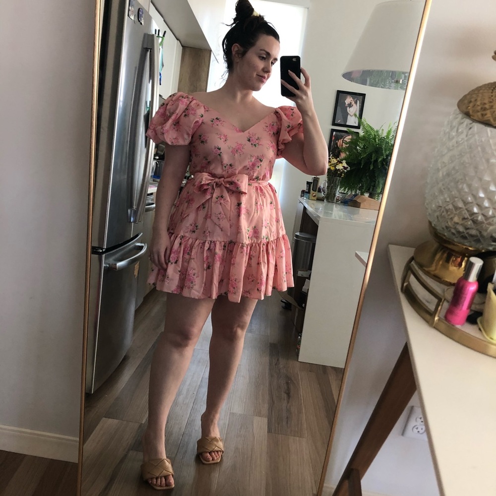 LoveShackFancy Cécile Puff Sleeve Dress for Target - Picture 3 of 8